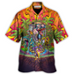 Tropical Coastal Disc Golf Activity Hawaiian Shirt Relaxed Style View For Tropical Vacations