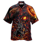 Dragon Eye Amazing Hawaiian Shirt Design View For Casual Summer Styling