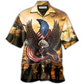 Eagle Veteran Honor Fallen Hawaiian Shirt For Coastal Adventures And Warm Weather Wear