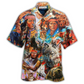Bohemian Spirits Guide Hawaiian Shirt Pattern View For Lightweight Everyday Style