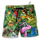 Bird Watching Beach Shorts For Casual Day Trips And Leisure And Relaxation