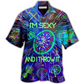 Darts Sexy Throw Hawaiian Shirt Artwork Detail For Resort Trips And Outdoor Activities