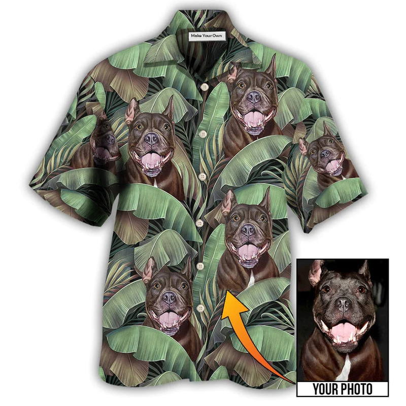 Dog Sweet Custom Photo Hawaiian Shirt For Poolside Relaxation And Sunny Getaways