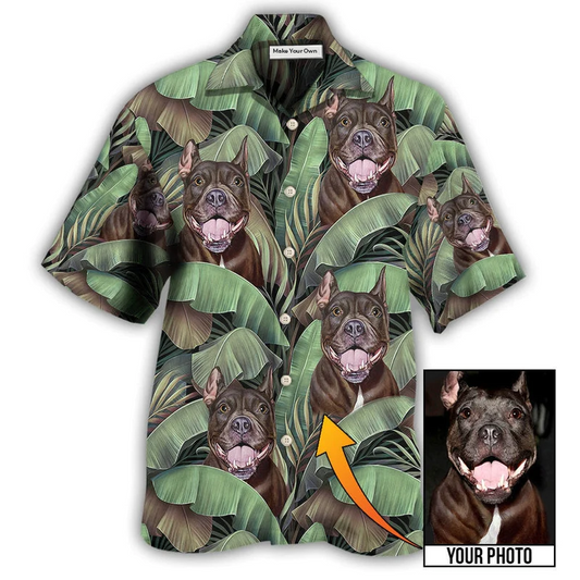 Dog Sweet Custom Photo Hawaiian Shirt For Poolside Relaxation And Sunny Getaways
