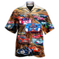 High Speed Racing Car Hawaiian Shirt For Vacation Parties Beach Outings And Relaxed Daily Wear