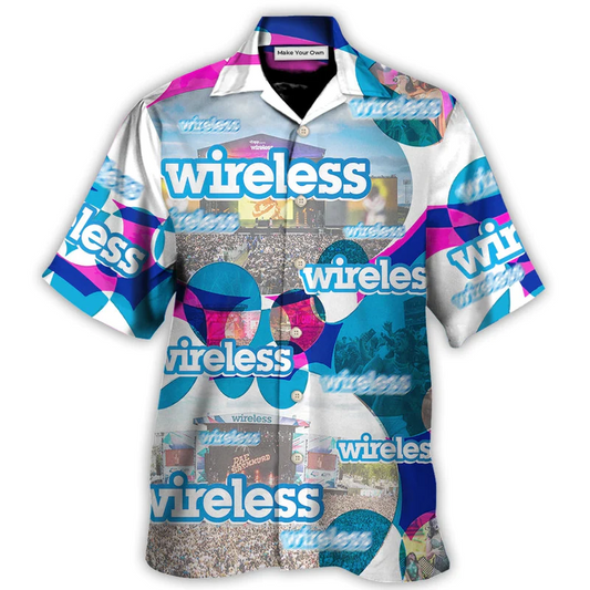 Music Urban Festival Hawaiian Shirt Graphic Artwork Detail For Casual Outings