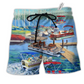 Pontoon Beach Shorts For Coastal Adventures And Comfortable Daily Use