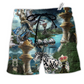 Chess Is Life Mountain Hawaiian Print Beach Shorts For Beach Days And Outdoor Activities