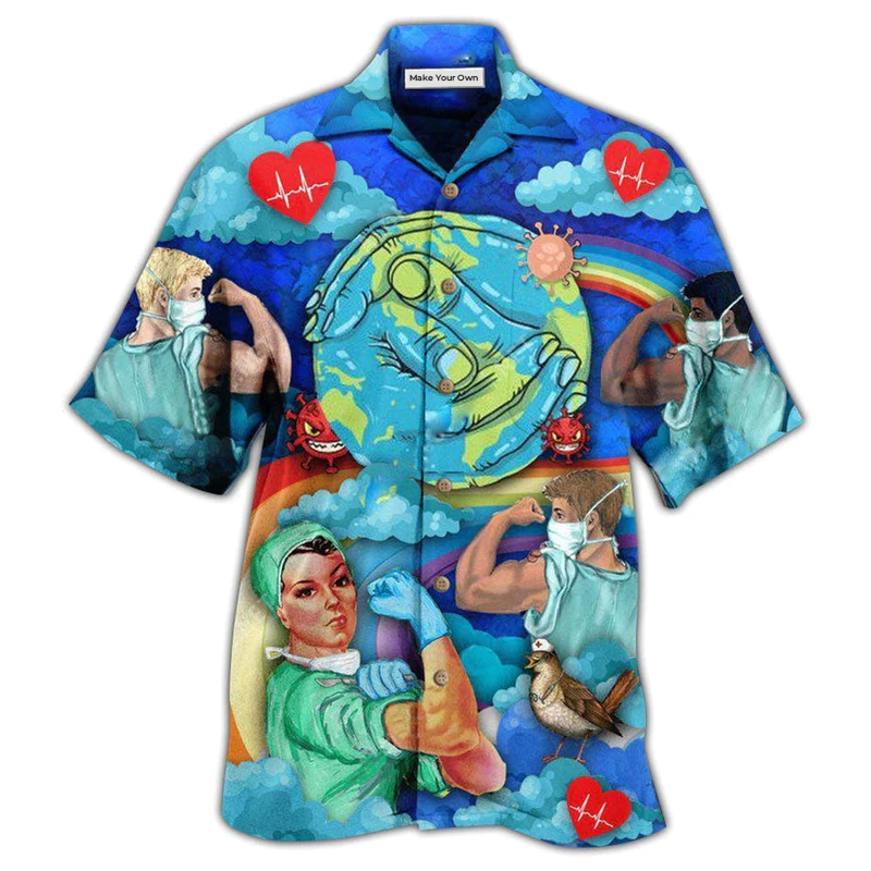 Nurse Hawaiian Shirt For Beach Days Resort Trips And Relaxed Everyday Style