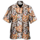 Cute Happy Funny Cat Little Hawaiian Shirt Artwork View For Weekend Travel And Beach Style