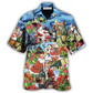 Wine Glass Hawaiian Shirt For Beach Parties And Weekend Getaways