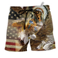 Heritage Inspired Eagle Beach Shorts For Holiday Cruises And Versatile Outdoor Wear