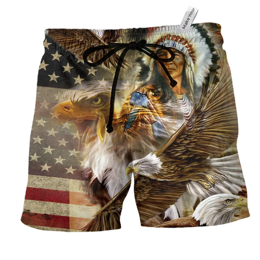 Heritage Inspired Eagle Beach Shorts For Holiday Cruises And Versatile Outdoor Wear