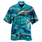 Submarine Hawaiian Shirt For Tropical Parties Vacation Travel And Casual Summer Style
