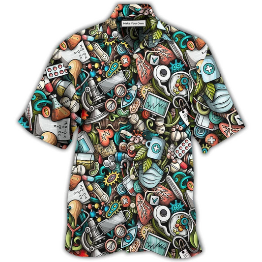 Nurse Hawaiian Shirt For Beach Vacations Casual Parties And Warm Weather Style