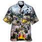 Racing Car Hawaiian Shirt For Island Trips Summer Gatherings And Comfortable Daily Wear