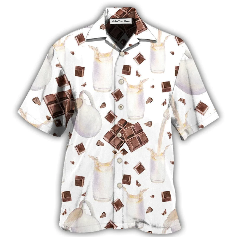 Chocolate Hawaiian Shirt For Beach Getaways Resort Outings And Thoughtful Gifting