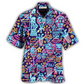Patriotic American Hawaiian Shirt For Resort Travel Summer Outings And Casual Gatherings