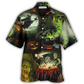 Halloween Witches Noticed Smoke Hawaiian Shirt Design Detail For Beach Days And Holiday Travel