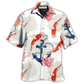 Fish Koi Anchor Coral Hawaiian Shirt For Beach Parties And Weekend Getaways