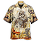 Bohemian Eagle American Power Hawaiian Shirt For Summer Vacation And Beach Travel