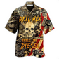 Skull Hawaiian Shirt For Island Trips Summer Gatherings And Comfortable Daily
