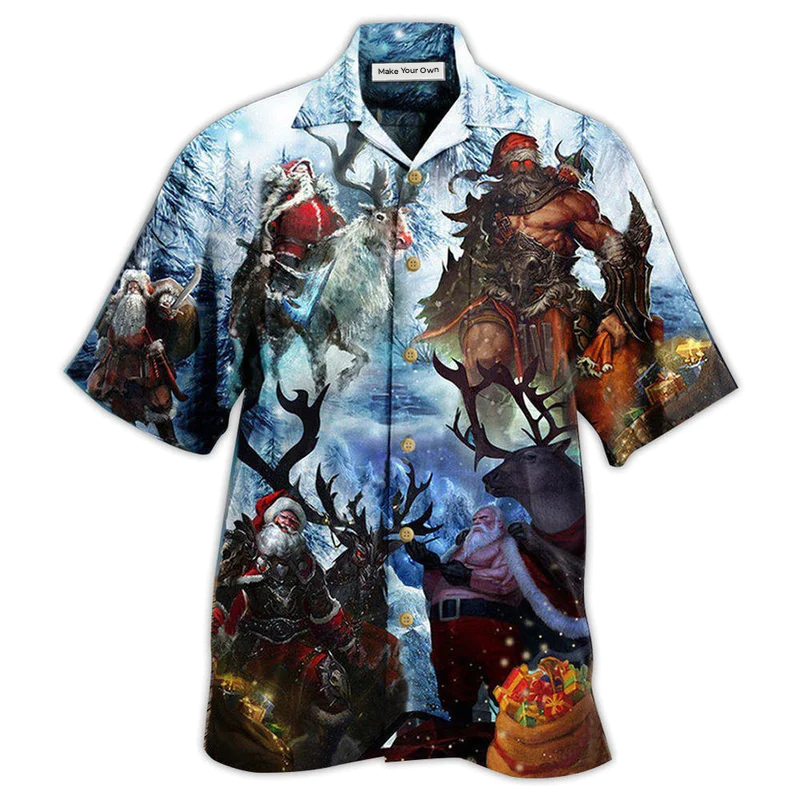 Festive Christmas Stay Reindeer Hawaiian Shirt For Poolside Relaxation And Sunny Getaways