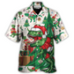 Christmas Dinosaurs Tree Rex Rexmas Hawaiian Shirt Design Detail For Beach Days And Holiday Travel