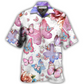 Butterfly Widow Hawaiian Shirt Artwork View For Coastal Escapes And Resort Style
