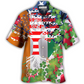 Irish Independence Day American Hawaiian Shirt For Resort Getaways And Comfortable Summer Activities