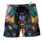 Monkey Mandrill Animal Love Their Forest Beach Shorts For Animal Lover Vacation Wear