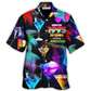 Neon Cocktail Drinking Years Hawaiian Shirt For Resort Getaways And Comfortable Summer Activities