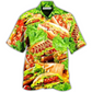 Dog Food Party Hot Salad Hawaiian Shirt For Warm Weather Adventures And Everyday Comfort