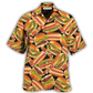Food Burger Hawaiian Shirt For Poolside Relaxation And Sunny Getaways