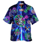 Neon Dart Light Sign Awesome Hawaiian Shirt Artwork View For Coastal Escapes And Resort Style
