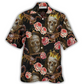 Skull And Scorpion Hawaiian Shirt For Coastal Trips Outdoor Events And Relaxed Summer Wear
