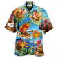 Happy Turkey Thanksgiving Hawaiian Shirt For Resort Getaways And Comfortable Summer Activities