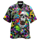 Skull Hawaiian Shirt For Tropical Parties Vacation Travel And Casual Summer