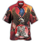Veteran Boots Underestimate Hawaiian Shirt For Sunny Getaways, Weekend Travel, And Relaxed Everyday Styling