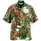 Tropical Floral Dog Rhodesian Ridgeback Hawaiian Shirt For Summer Vacation And Beach Travel