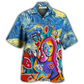 Teacher Starry Night Hawaiian Shirt Artwork View For Coastal Escapes And Resort Style