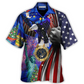 Christmas Patriotic New Year Hawaiian Shirt For Summer Vacation Beach Travel And Casual Wear