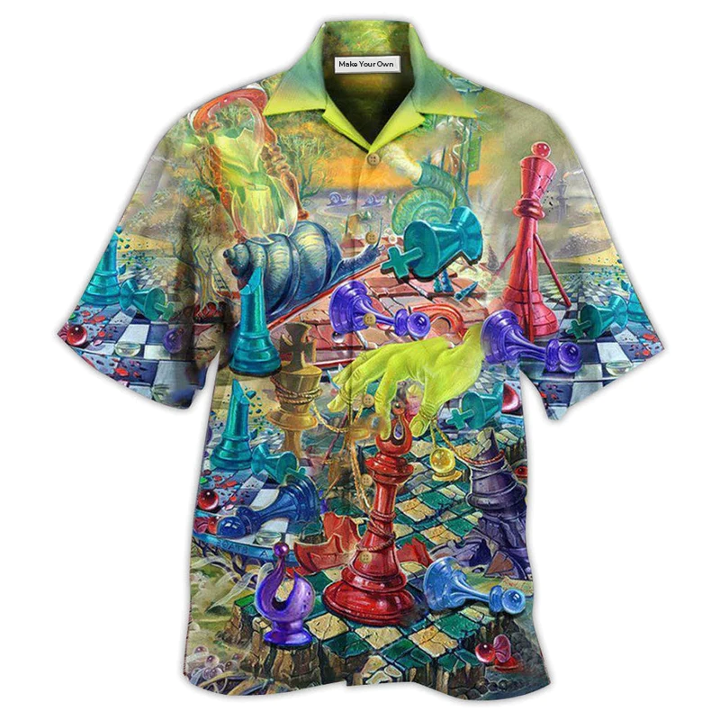 Magical Chess Hawaiian Shirt For Summer Vacation And Beach Travel