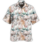 Cute Kangaroo Hawaiian Shirt For Vacation Getaways Resort Wear And Casual Celebrations