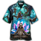 Floral Sloth Yoga Pose Forest Lotus Hawaiian Shirt Pattern Detail For Vacation Travel And Daily Wear
