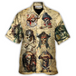 Pirate Chasing Treasure Hawaiian Shirt Resort Outfit View For Warm Weather Events
