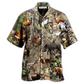 Hunting Animals Hawaiian Shirt For Coastal Adventures And Warm Weather Wear