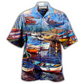 Canoe Jouney Ride Hawaiian Shirt For Summer Events And Casual Outdoor Wear