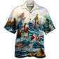 Faith Hawaiian Shirt Pattern Detail For Vacation Travel And Daily Wear
