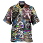 Guitar Music Astronaut Galaxy Hawaiian Shirt For Summer Vacation And Beach Travel